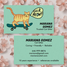 House Sitter & Pet Sitter Marketing Materials 