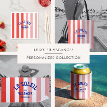Le Soleil Vacances French Riviera Cabana Stripe