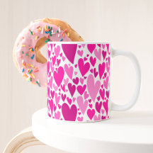 Groovy Romantic Pink Hearts Valentine's Day Gifts