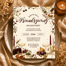 Glamorous Girls’ Night Friendsgiving