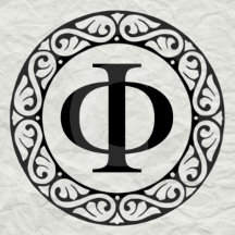 Greek Alphabet Letters on Paper