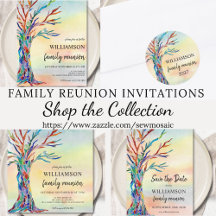 Family Reunion Invitation Collection