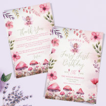 Fairy First Birthday