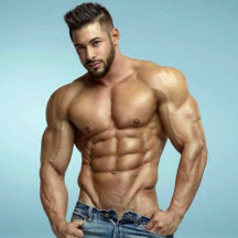 Hottest Hunks on the Planet .. Glass Trinket Trays