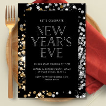 New Year's Eve Party Invitations
