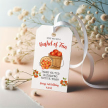 Let's Have a Bushel of Fun! Apple Themed Birthday 