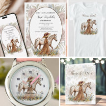 Elegant Horse Lover Birthday
