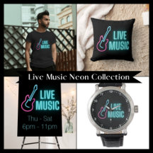 Live Music Neon Collection