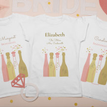 Retro Champagne 1960s Girly Bachelorette Party