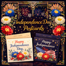 Independence Day Postcards