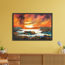 Echoes Of Color - Abstract Landscape