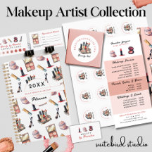 Cute Cosmetics Make Up Artist Business Suite