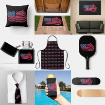 Red White And Blue Flag Design 