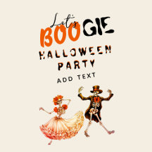 BOOgie Halloween Party Day of Dead Dia De Muertos