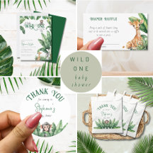 A Little Wild One is on The Way Safari Baby Shower