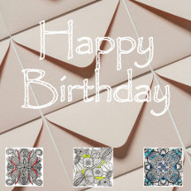 Doodled Birthday Greetings