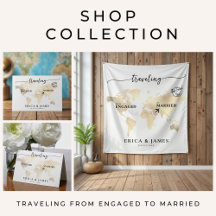 Traveling from Engaged to Married Map