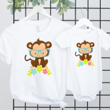 Cute Monkeys - Baby and Kids Clothes