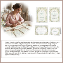 White Lily Christian Wedding Collection