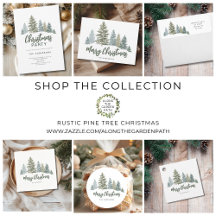 Rustic Pine Tree Christmas