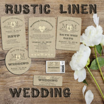 Rustic Linen Wedding