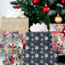 Christmas gifts winter Holiday wrapping paper