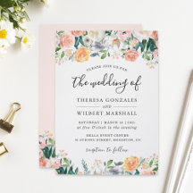 Garden Roses and Peonies Floral Set