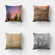 Throw Pillows With Botanical Floral Plant Designs 