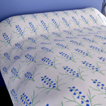 Bedding collection with images of beautiful flower