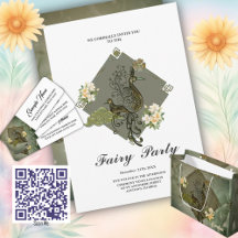 Unique elegant fantasy birds