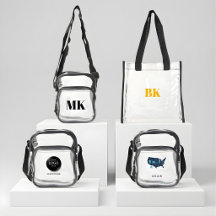Custom Logo Clear Bag Collection
