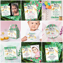 Wild One Jungle Safari 1st Birthday Party