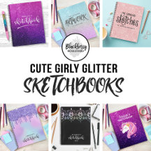 Best selling Girly and Glitter Sketchbooks