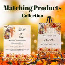 Bridal Shower - Fall in love - Lantern