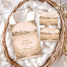 Neutral Botanical Garden Baby Shower