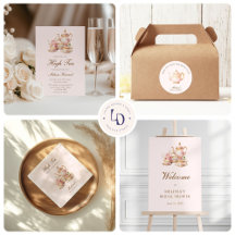 High Tea Pastel Bridal Shower