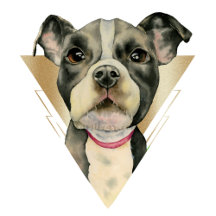 Puppy Eyes Watercolor Painting 4