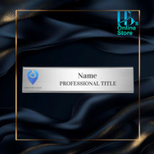 Desktop Name Plates (Customizable)