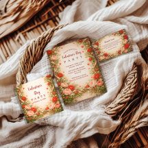 Rose Garden Valentine Party