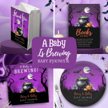 A Baby is Brewing Halloween Baby Shower