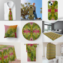 Watercolor And Ink Abstract Impressionistic Art  