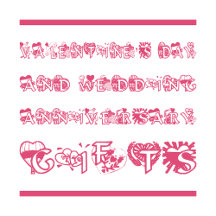 Valentine's Day and (Wedding) Anniversary Gifts