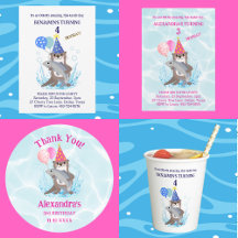 Cute Otter Birthday Party