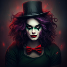 Jeux de carte The Playful Femme Clown