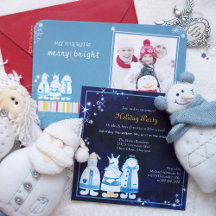 Magical Holiday Santa, Angel & Snowman