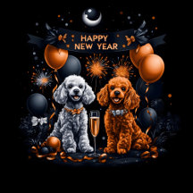 Poodles New Year Celebration