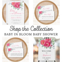 Baby In Bloom Baby Shower Collection