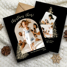 Golden Christmas Tree Cheer 