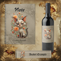 The mischievous cat Melodie and the floral splendo