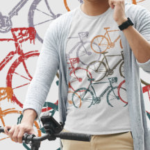 bike-themed tees collection